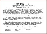 Ferret 1.1 (antivirus) (1988)