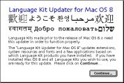 Language Kit Updater for Mac OS 8 (1997)