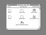 System 7.0.1 BlueSCSI bootable image for Macintosh Plus (with Mac ROM-inator tools) (1991)