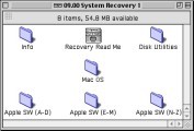 System Software Recovery. For Power Macintosh computers before G3. 2000 September (CD 1 of 2) (2000)