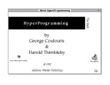 HyperProgramming: Building Interactive Programs with HyperCard (1992)