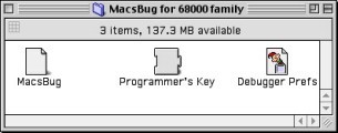 MacsBug 6.2.2 for 68000 family (1991)