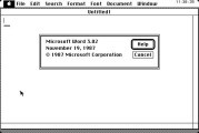Microsoft Word 3.02 (1987)