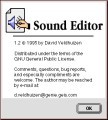 Sound Editor (1995)