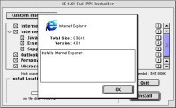 Internet Explorer 4.01 PPC and 68k (1997)
