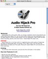 Audio Hijack Pro 2.x (2004)