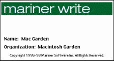 Mariner Write (1995)