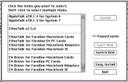 Farallon EN Installer 2.2.1 Ethernet Card Drivers and Utilities (1995)