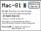 Mac-81 1.1.0 (1992)