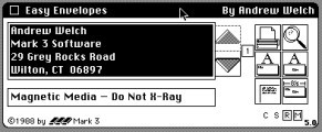 Easy Envelopes 5.0 (1988)