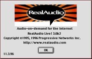 Real Audio Live! + Encoder 3.0b2 (1996)