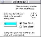 Clock Adjust (1989)