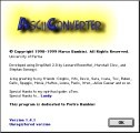 Ascii Converter 1.4.1 (1999)