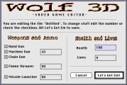 Wolfenstein 3D Saved Game Editor (1995)