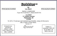 Gobbler (1990)