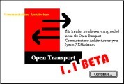 Open Transport 1.1 Beta (1995)