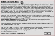 Brian's Sound Tool (1993)