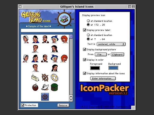 Gilligan's Island icon pack (1999)