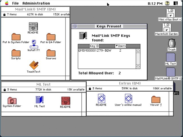 Mail*Link SMTP for QuickMail (1991)