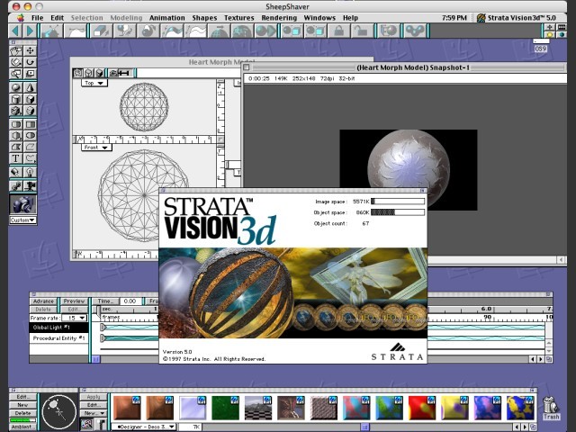 Strata Vision3D v5.0 - Screenshot 