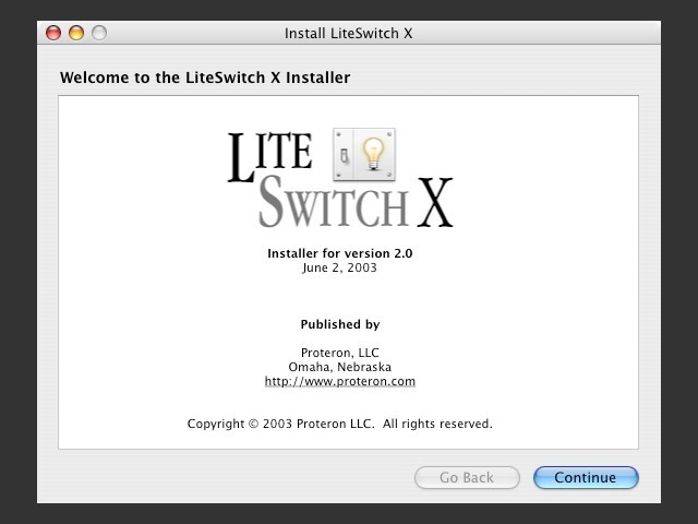 LiteSwitch X (2003)