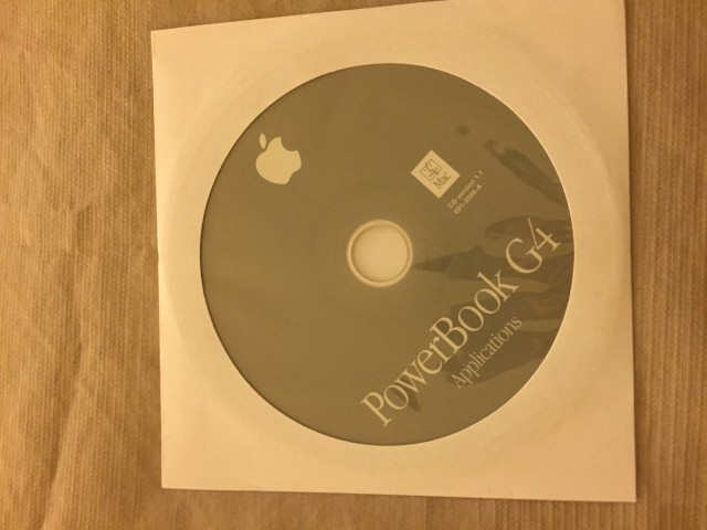 691-3562-A,,PowerBook G4. Software Restore (3 CD set) Mac OS v10.1.4, v9.2.2. Disc v1.0... (2002)