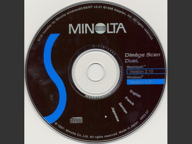 Dimage Scan Dual (1997)