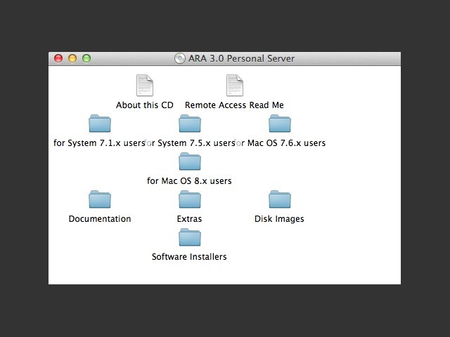 Apple Remote Access Personal Server 3.0 (1997)