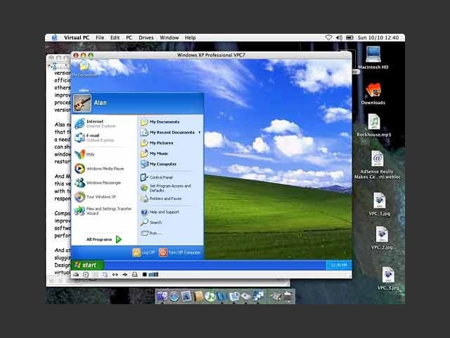 Microsoft Virtual PC 7.0 (2005)