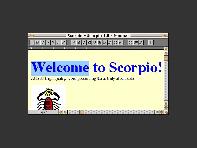 Scorpio (1995)