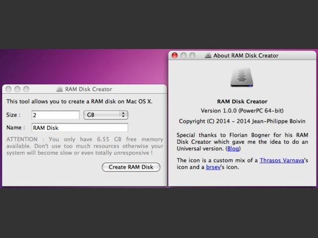 RAM Disk Creator (2014)