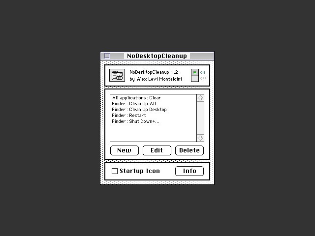 NoDesktopCleanup (1994)