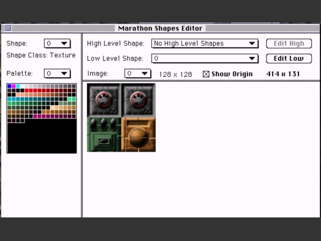 Marathon Shapes Editor (MSE) (1995)