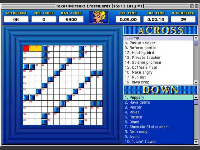 Take•A•Break Crosswords (1993)