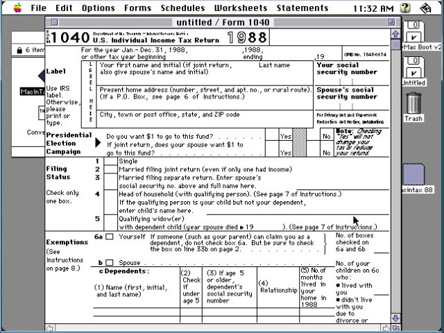 MacInTax 1988 (1988)