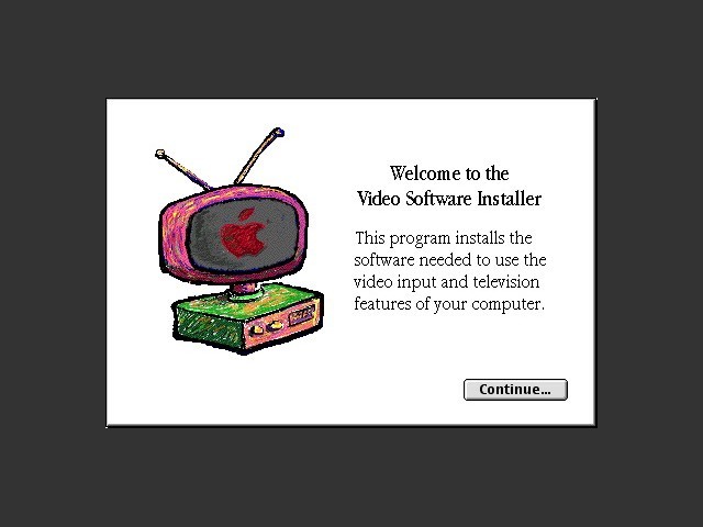 Apple TV Video System Software (1994)