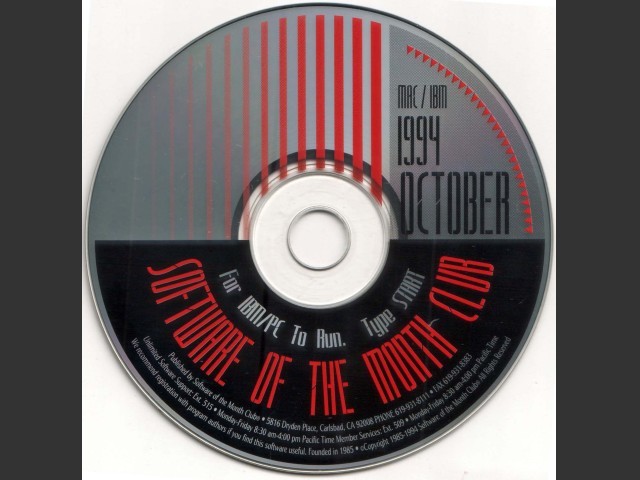 Software of the Month Club CDs 1994 (1994)