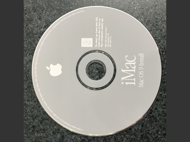 691-3497-A,,iMac. Install & Software Restore (4 CD set) Mac OS v10.1.2, v9.2.2. Disc... (2002)