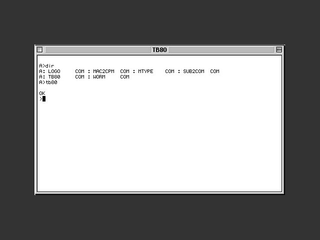 CP/M-80 Emulator (1989)