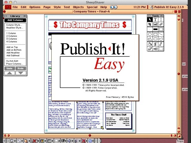 Publish It! Easy v2.1.9 (1990)