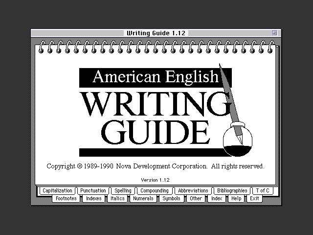 American English Writing Guide (1990)