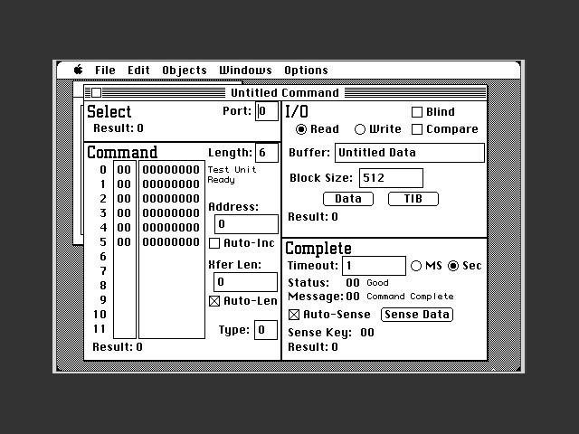 SCSI Tool 1.1 (1988)