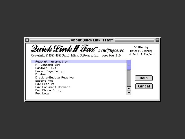 Quick Link II Fax (1992)