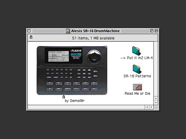 Alesis SR-16 Drum Machine Samples (2000)