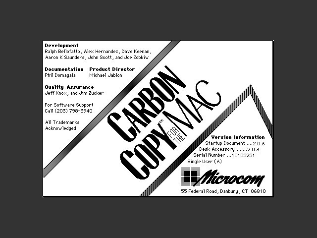 Carbon Copy Mac (1990)