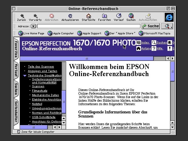 Epson Perfection 1670 Scanner Software CD-ROM (2003)