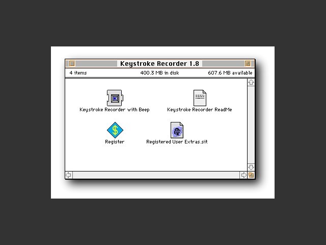 Keystroke Recorder (1999)