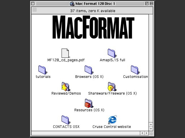 MacFormat CD # 128 (April 2003) (2003)