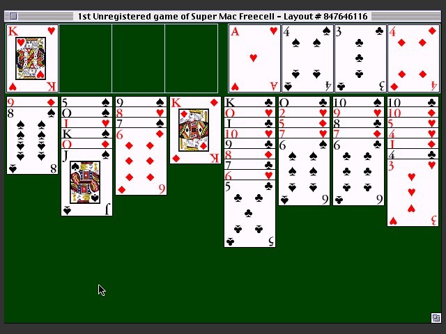 Super Mac Freecell (1996)