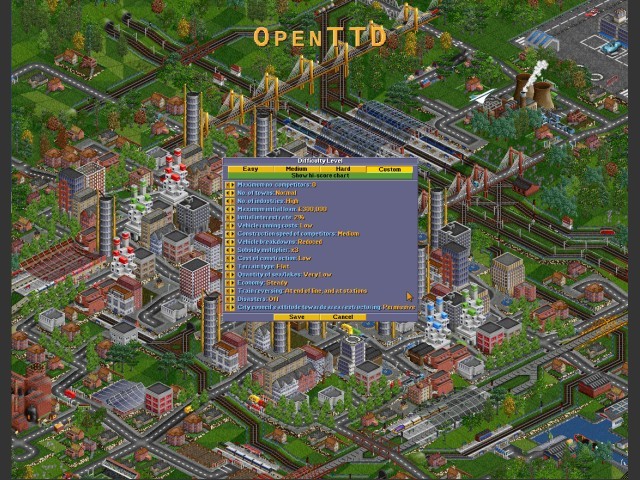 OpenTTD (Transport Tycoon Deluxe) (2013)